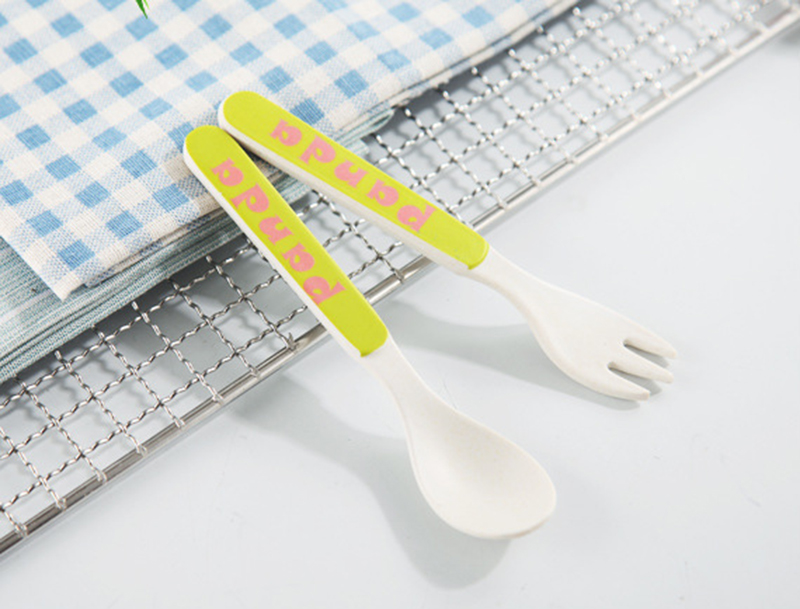 Bamboo Fiber Baby Tableware Set