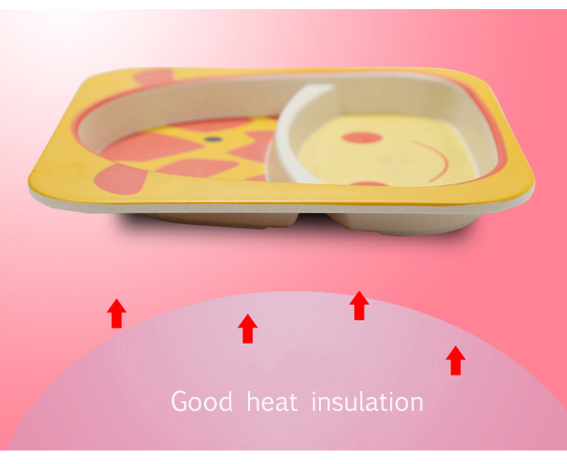 Bamboo Fiber Baby Tableware Set