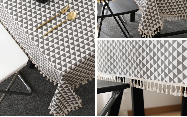 Nordic Style Cotton Tablecloth