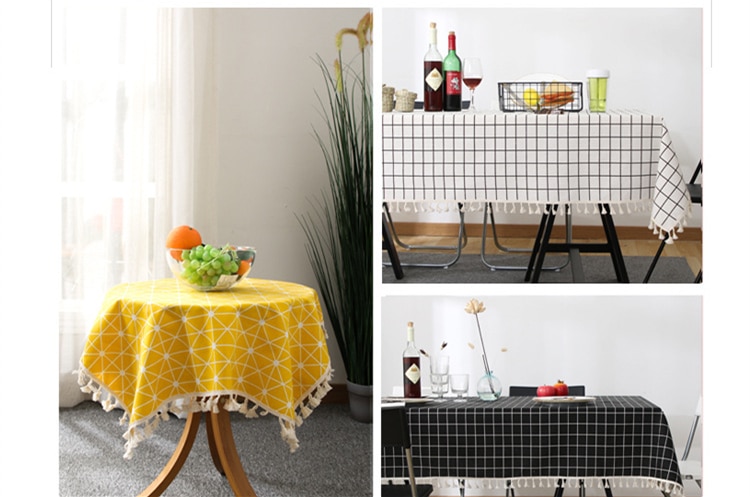 Nordic Style Cotton Tablecloth
