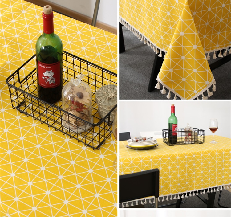 Nordic Style Cotton Tablecloth