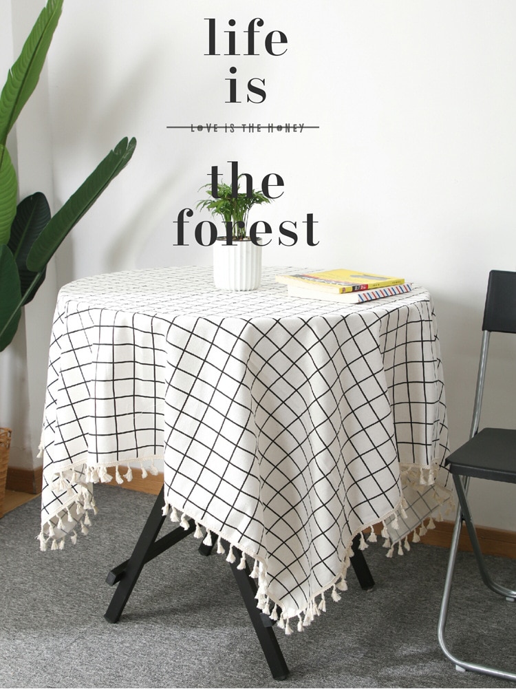 Nordic Style Cotton Tablecloth