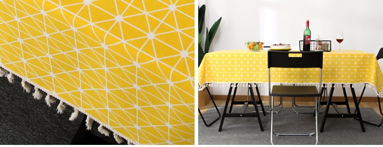 Nordic Style Cotton Tablecloth