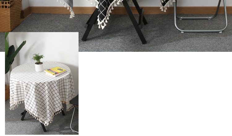 Nordic Style Cotton Tablecloth