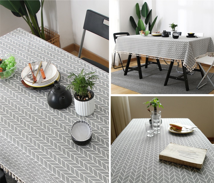Nordic Style Cotton Tablecloth