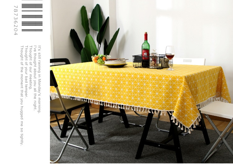 Nordic Style Cotton Tablecloth