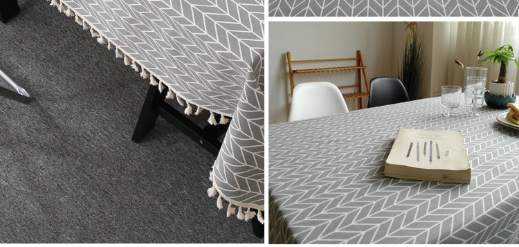 Nordic Style Cotton Tablecloth
