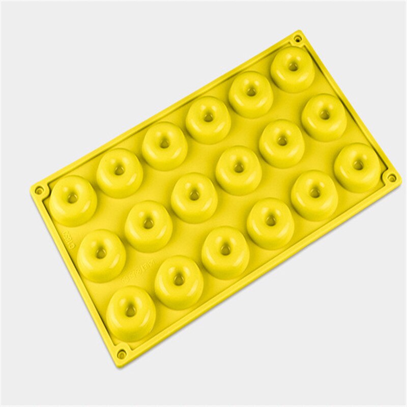 18 Holes Food Grade Silicone Mini Donuts Mold