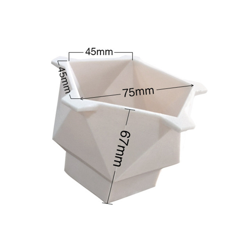 Geometrical 3D Silicone Cake Mold