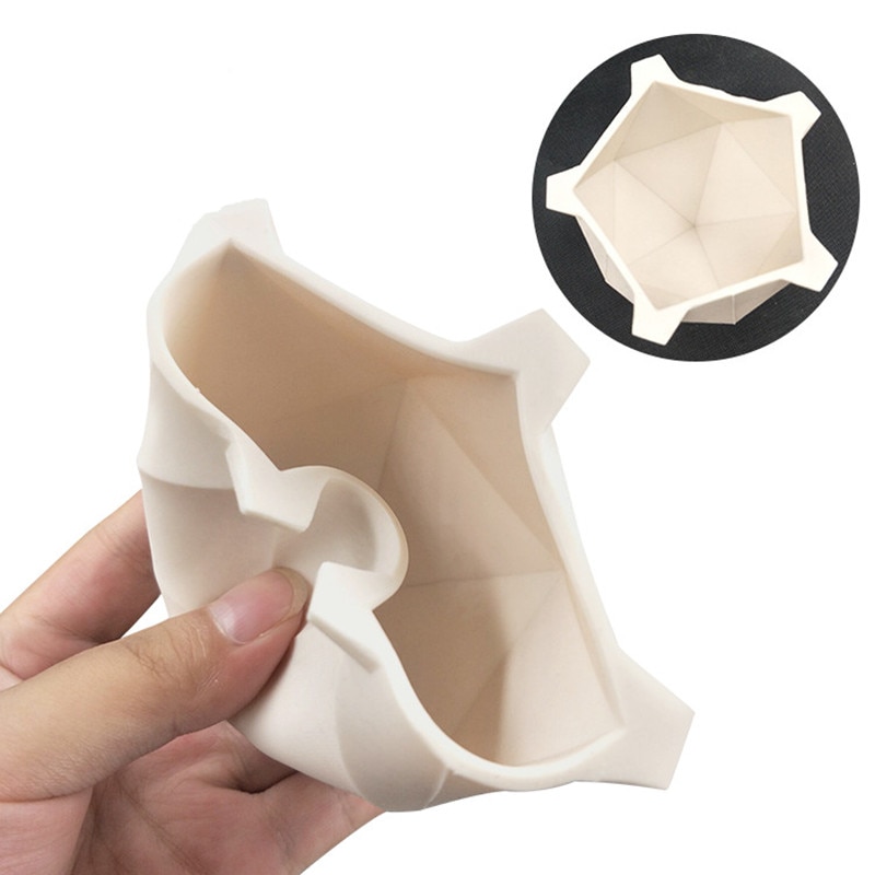 Geometrical 3D Silicone Cake Mold