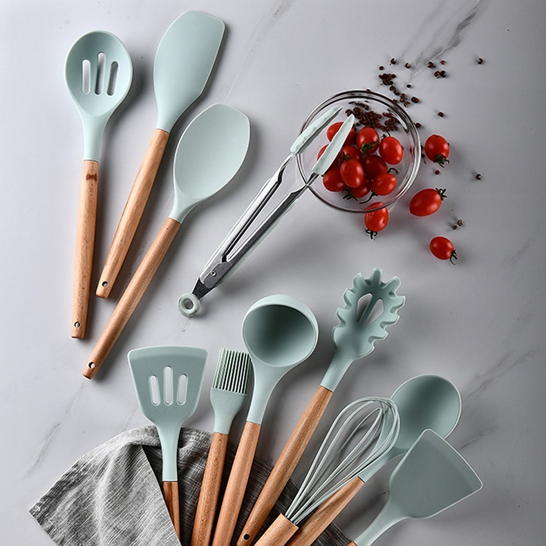 Silicone Cooking Utensils Set