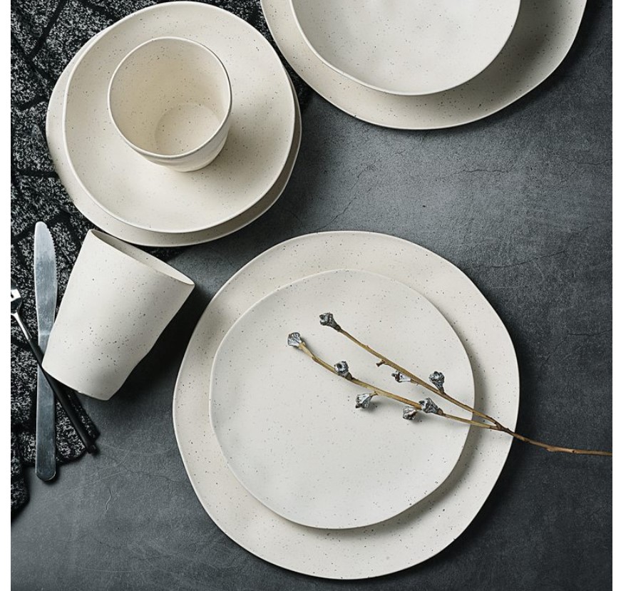 Bamboo Fiber Dinnerware Set