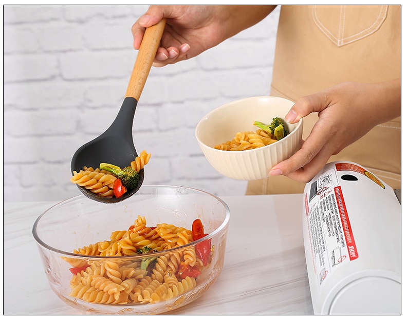 Non-Stick Silicone Kitchen Utensils Set Non-Stick Silicone Kitchen Utensils Set