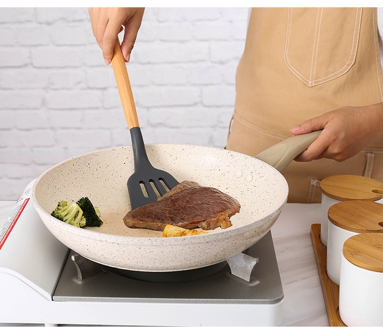 Non-Stick Silicone Kitchen Utensils Set Non-Stick Silicone Kitchen Utensils Set