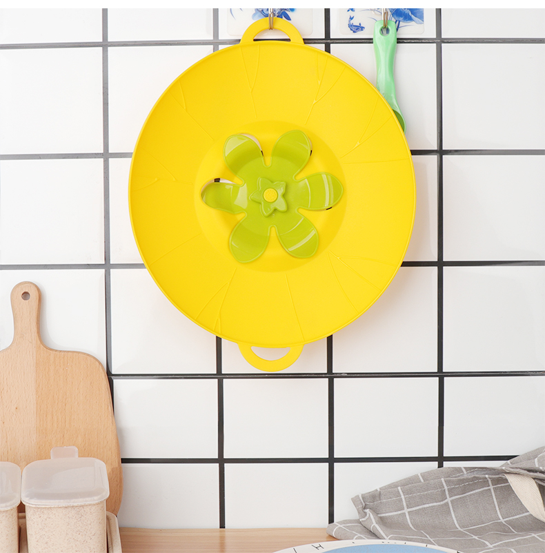 Pots and Pans Boiling Spill Prevent Lid