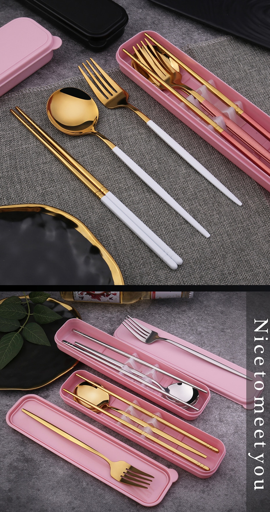 Stainless Steel Tableware Set Stainless Steel Tableware Set