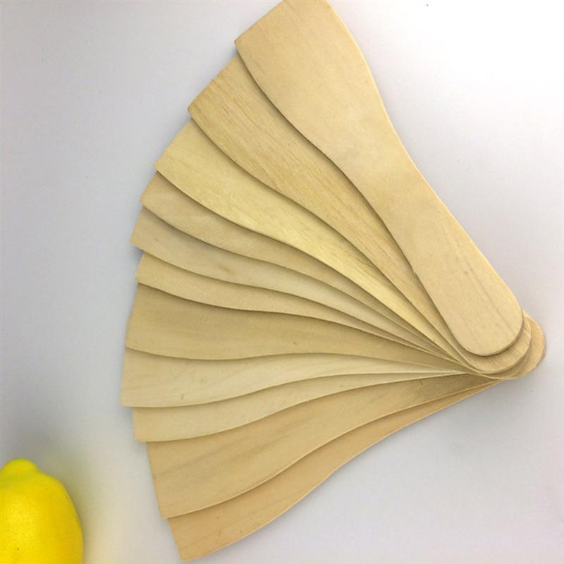 Heat Resistant Wooden Spatulas Set