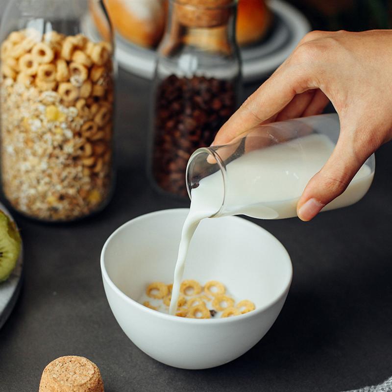 Glass Bottle with Wood Lid