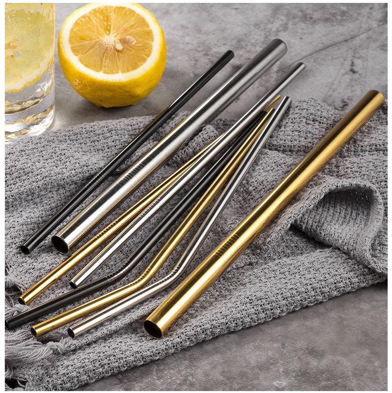 304 Stainless Steel Straws Set with Case