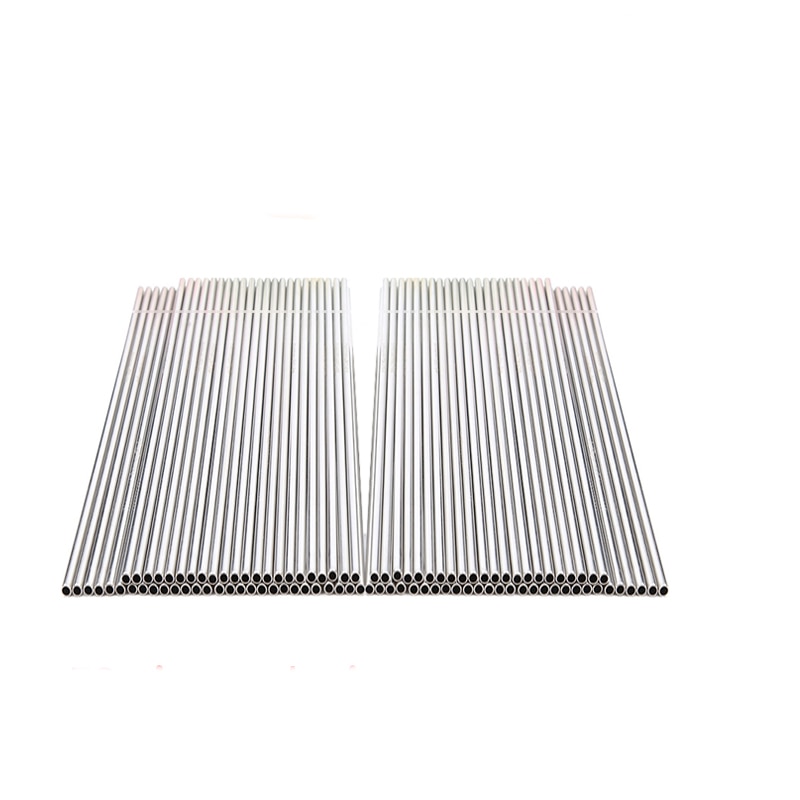 Reusable Metal Drinking Straws 100 Pcs Set