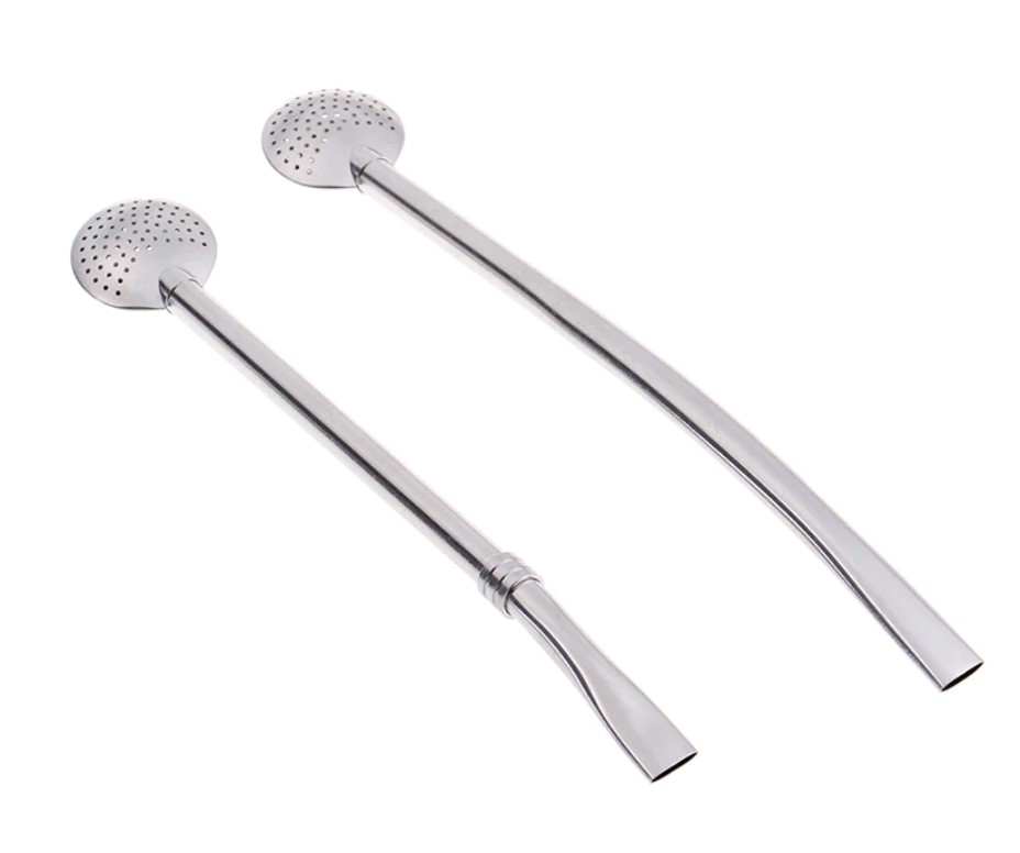 Stainless Steel Round Bombilla Straw