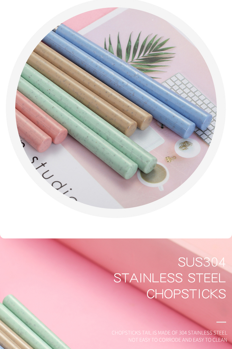 Chinese Style Portable Stainless Steel Chopsticks