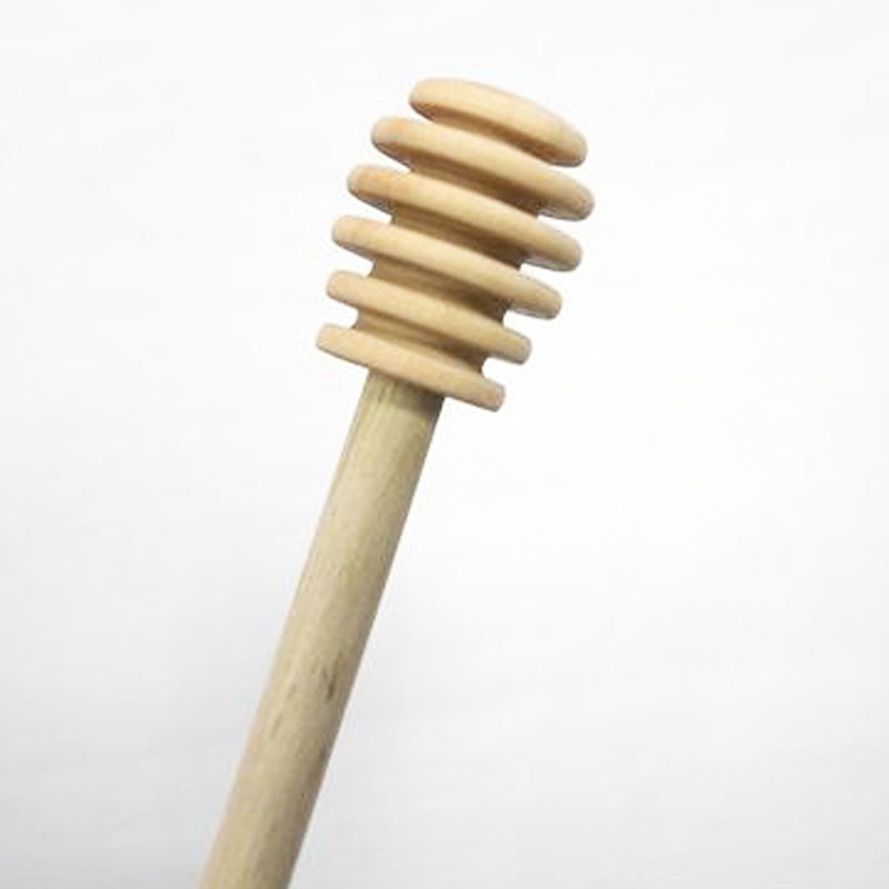 Long Wooden Honey Spoon