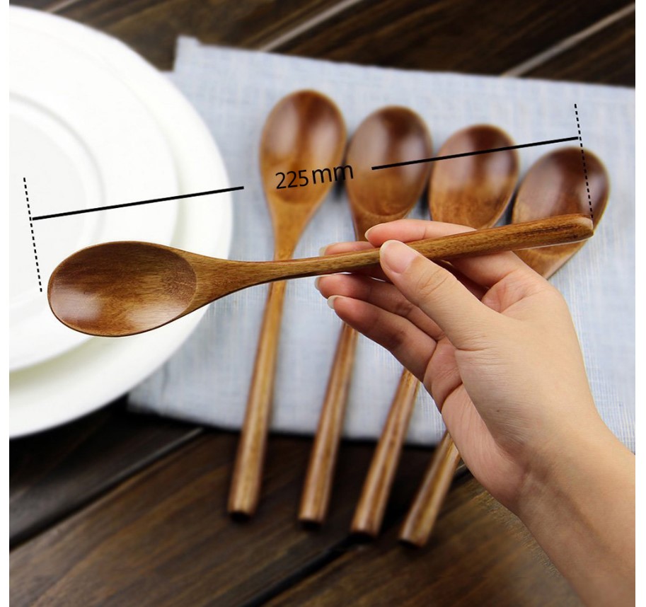 Wooden Spoons 5 Pcs Set