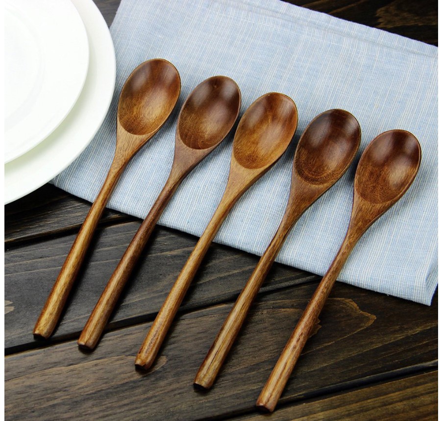 Wooden Spoons 5 Pcs Set