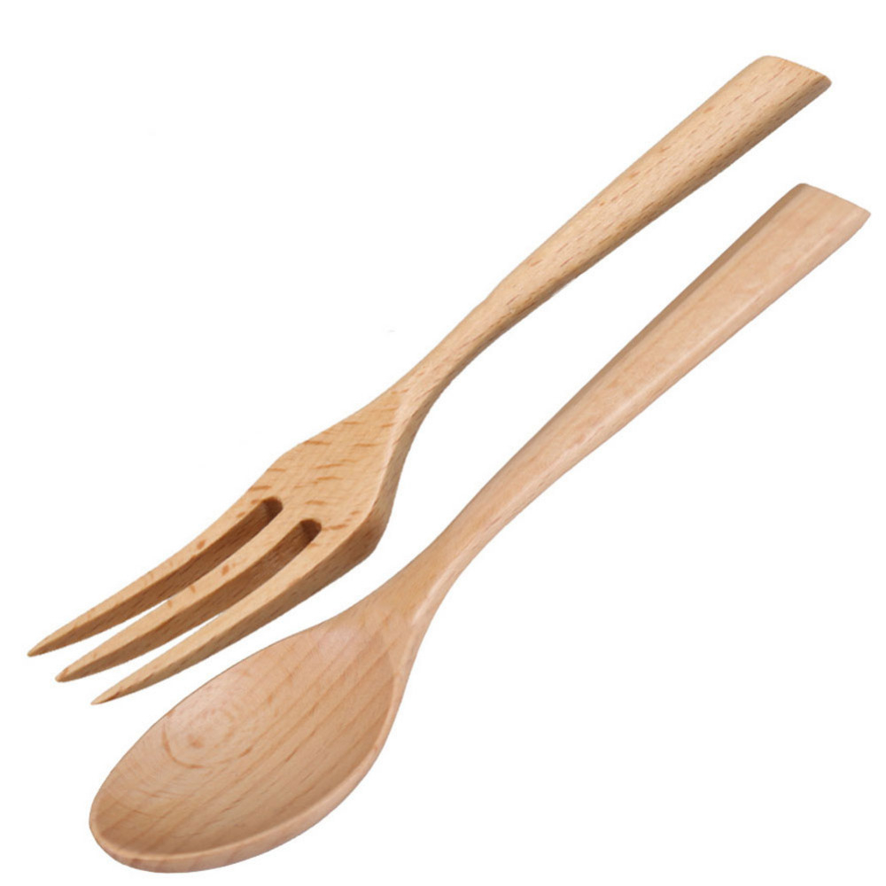 Wooden Bar Flatware Set