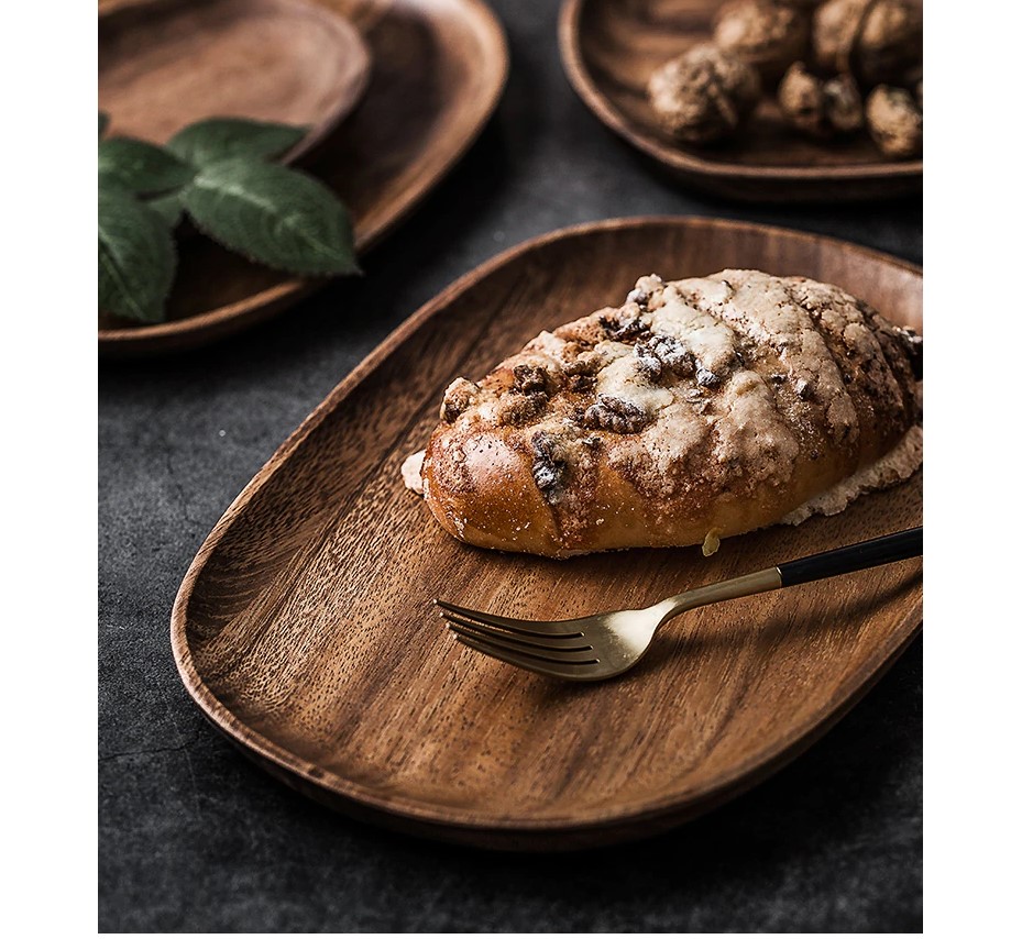 Laconic Design Wooden Plate