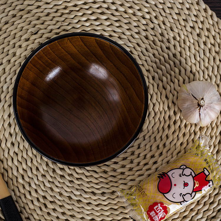 Chocolate Color Small Wooden Cup