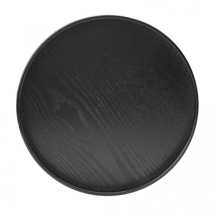 Round Shaped Wooden Serving Tray