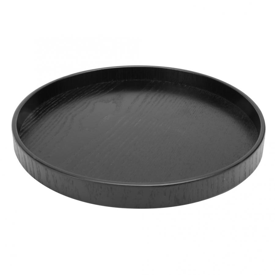 Round Shaped Wooden Serving Tray