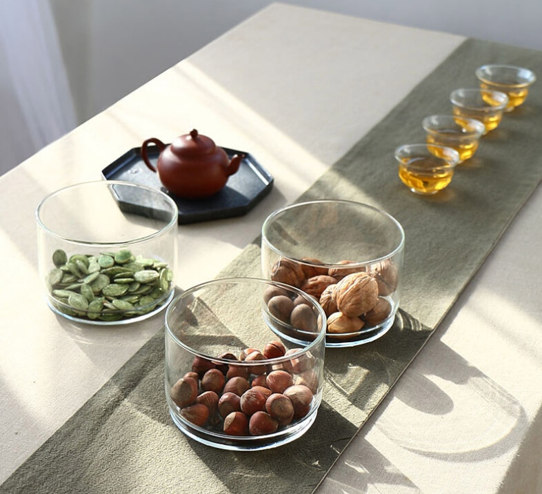 1-4 Layer Glass Food Container