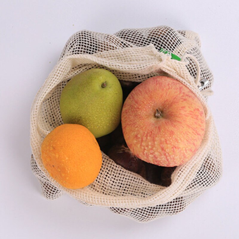 Reusable Produce Bag with Drawstring