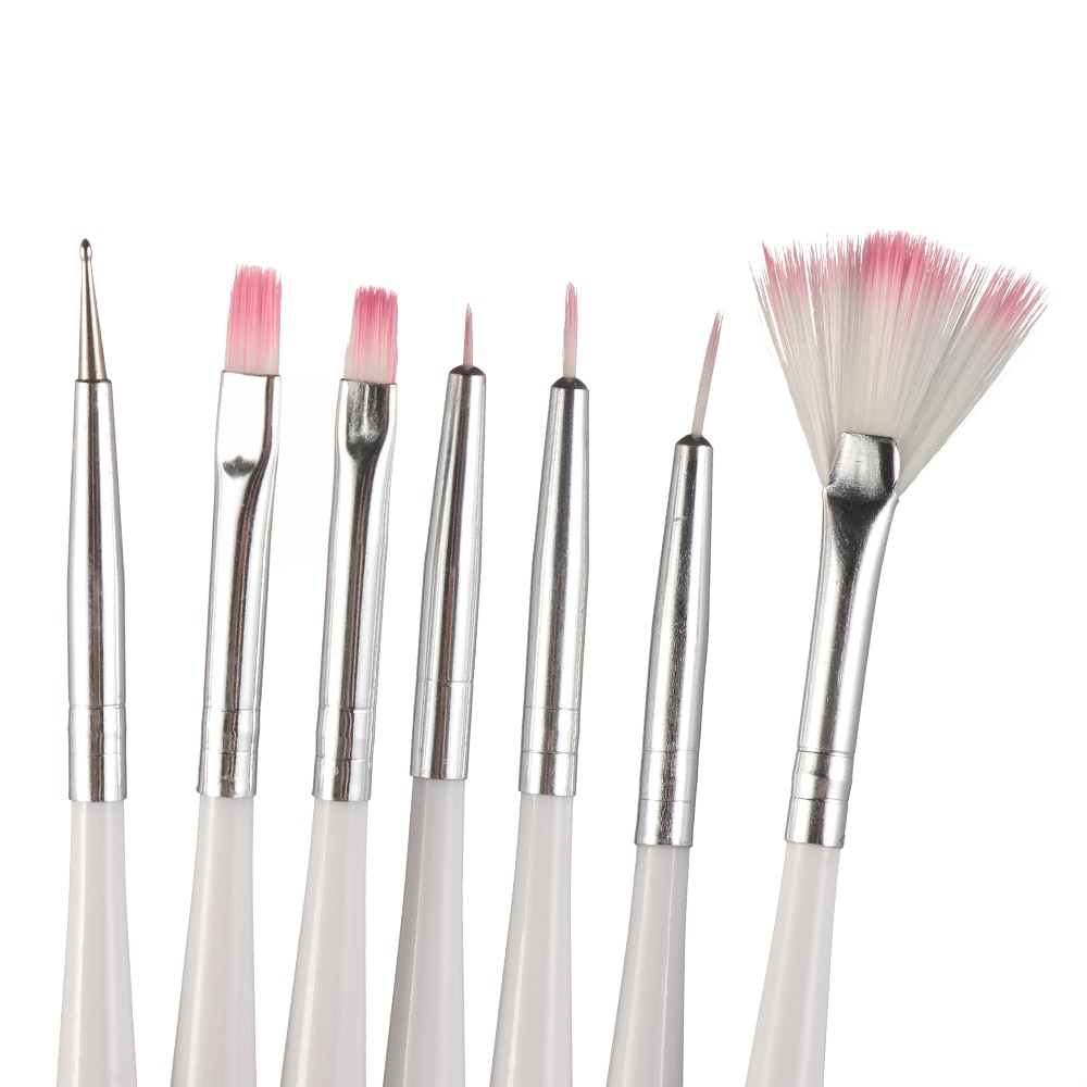 Set of Seven Baking Brushes