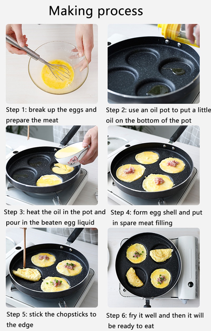4 Units Non-Stick Frying Pan
