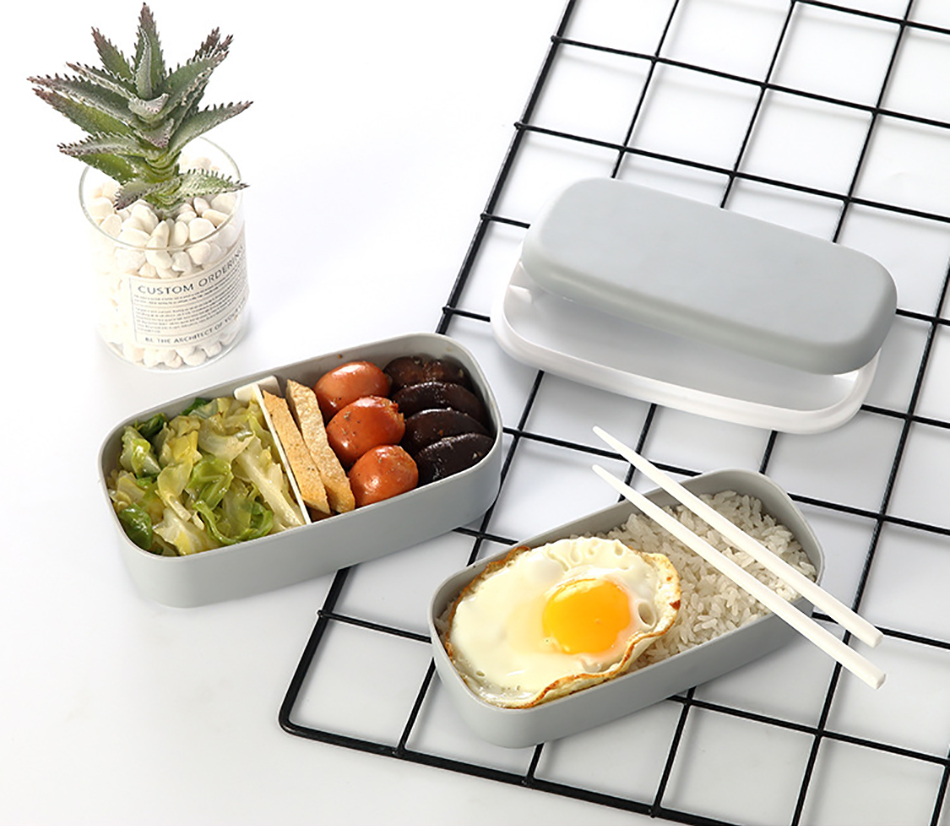 Microwave Compatible 2-Layer Lunchbox