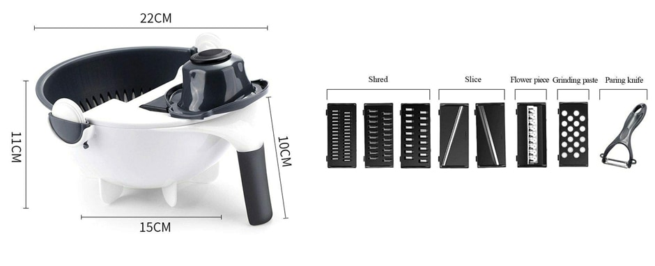 9 in 1 Vegetable Slicer