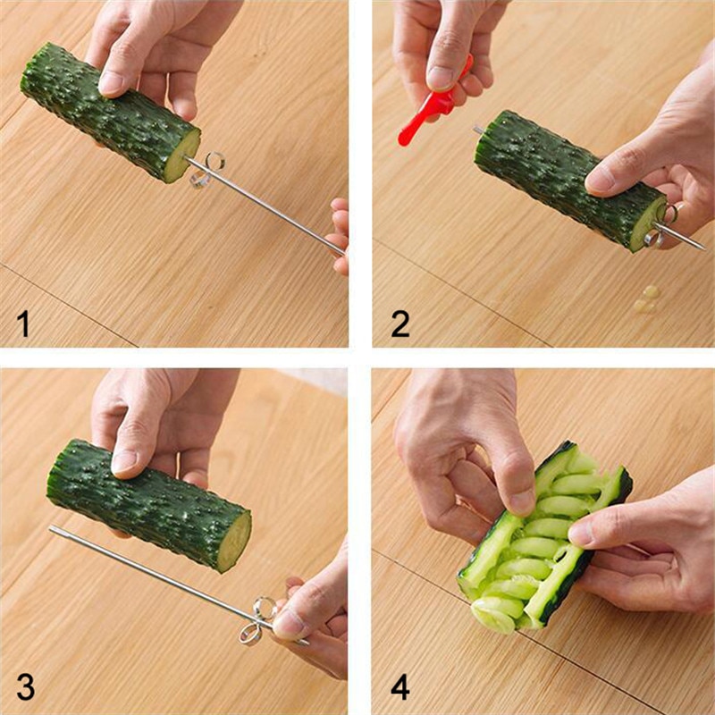 Vegetables Spiral Knife