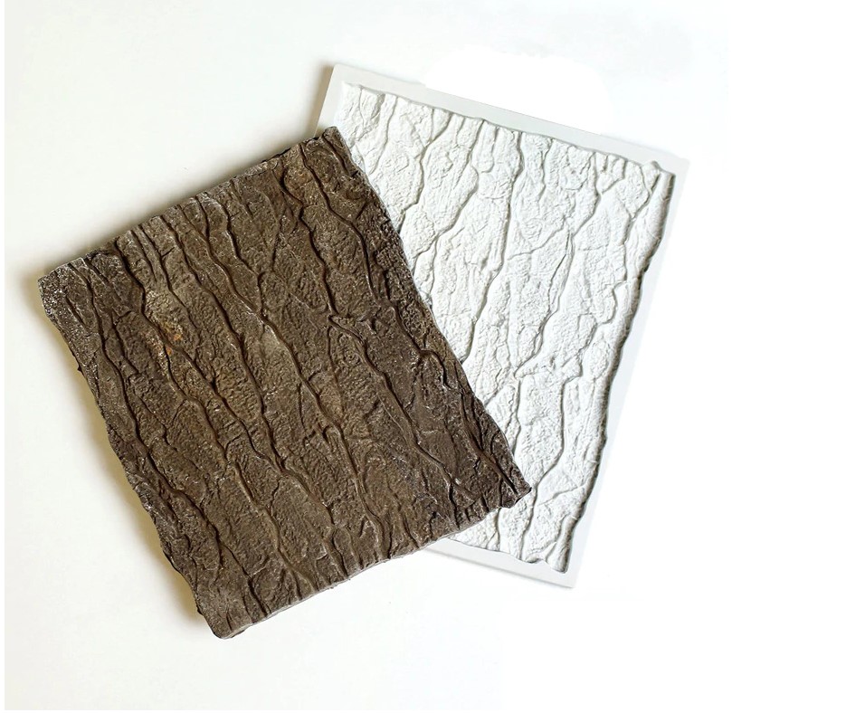 Tree Bark Cake Decorating Mold