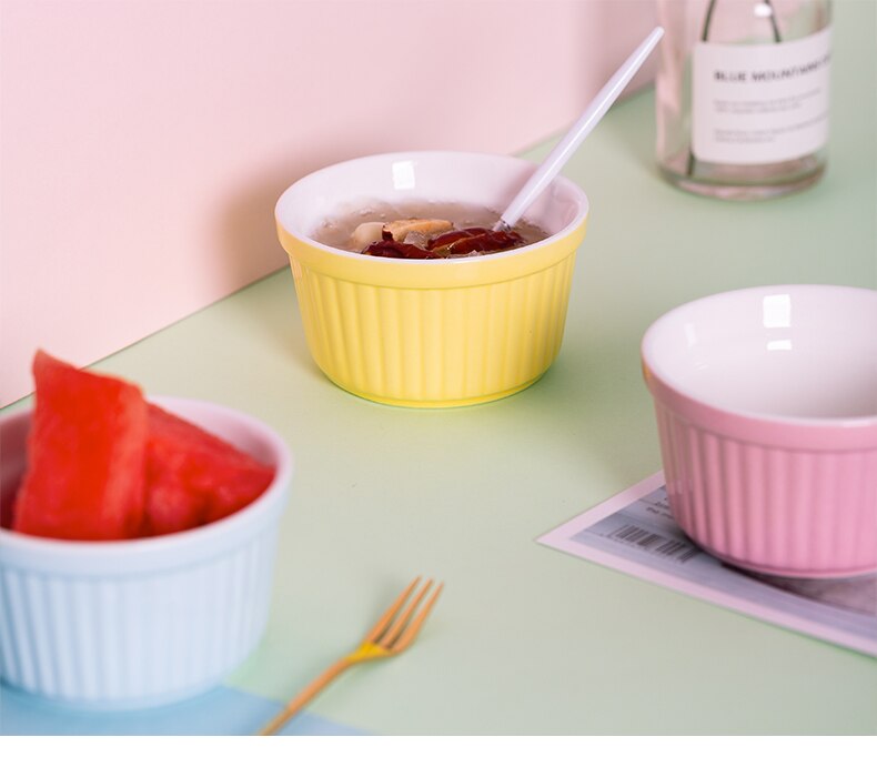 Double-Layer Ceramic Baking Bowl