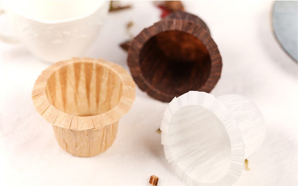 Cupcake's Gold Paper Cup Set 30 Pcs