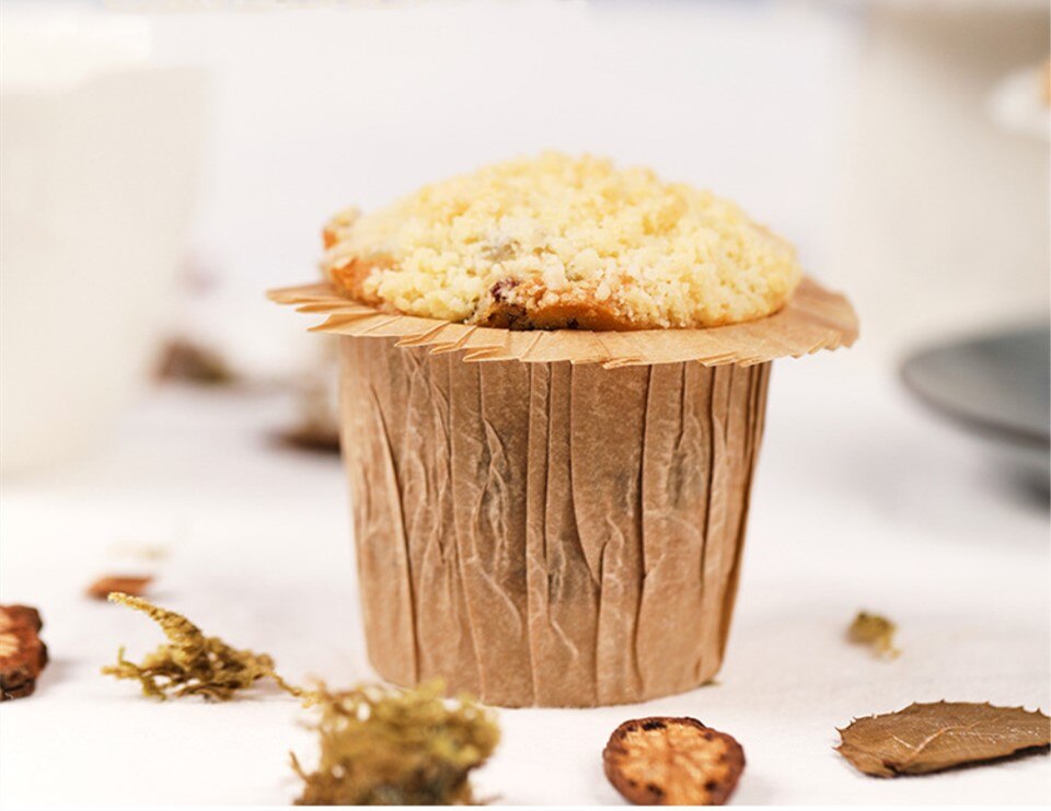 Cupcake's Gold Paper Cup Set 30 Pcs