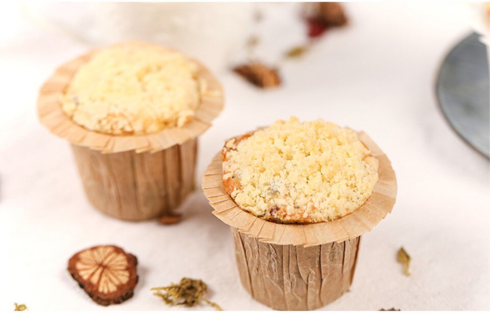 Cupcake's Gold Paper Cup Set 30 Pcs