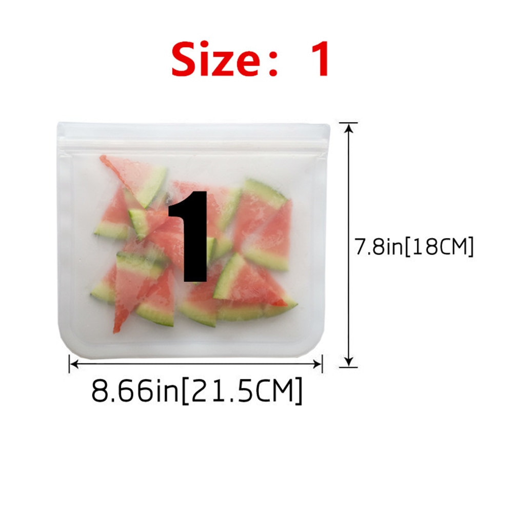 Leakproof Food Storage Bag 12 Pcs Set