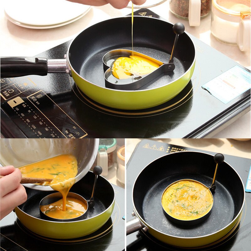 Stainless Steel Egg Molds Set Stainless Steel Egg Molds Set