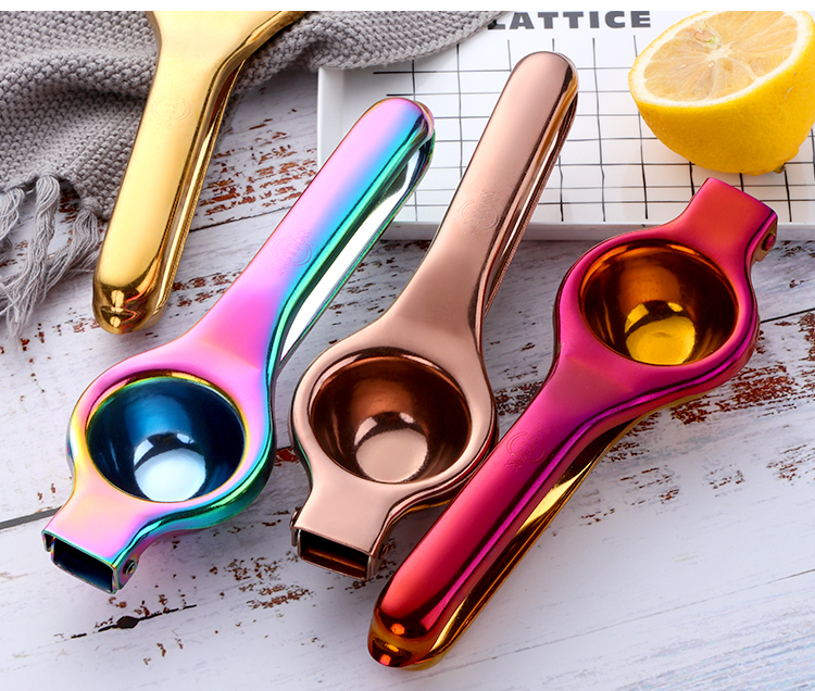 Stainless Steel Rainbow Coloured Squeezer Stainless Steel Rainbow Coloured Squeezer