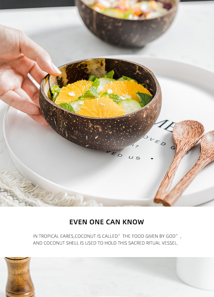 Natural Coconut Bowl